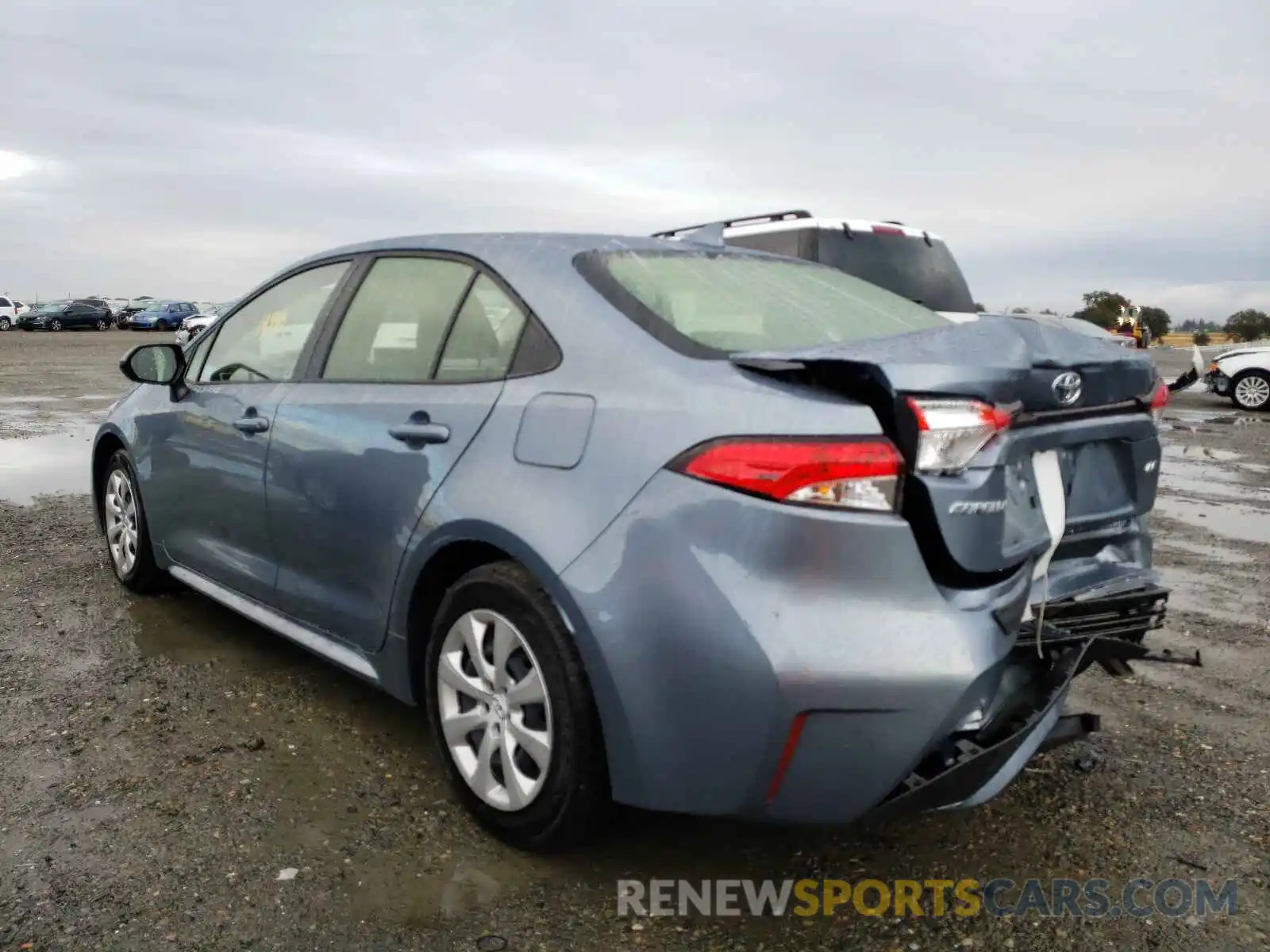 3 Photograph of a damaged car JTDEPMAE1MJ160200 TOYOTA COROLLA 2021