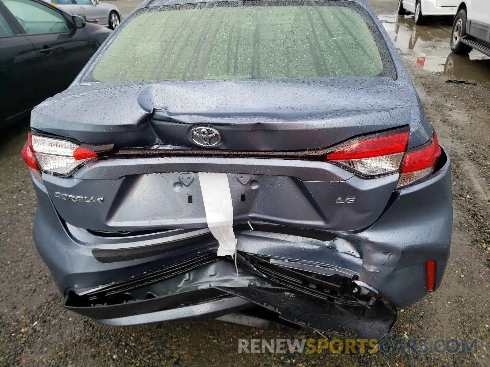 9 Photograph of a damaged car JTDEPMAE1MJ160200 TOYOTA COROLLA 2021