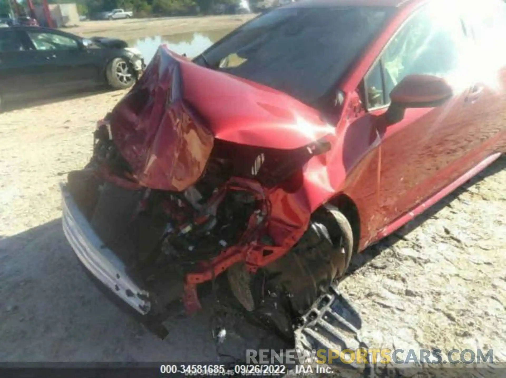 6 Photograph of a damaged car JTDEPMAE1MJ160407 TOYOTA COROLLA 2021