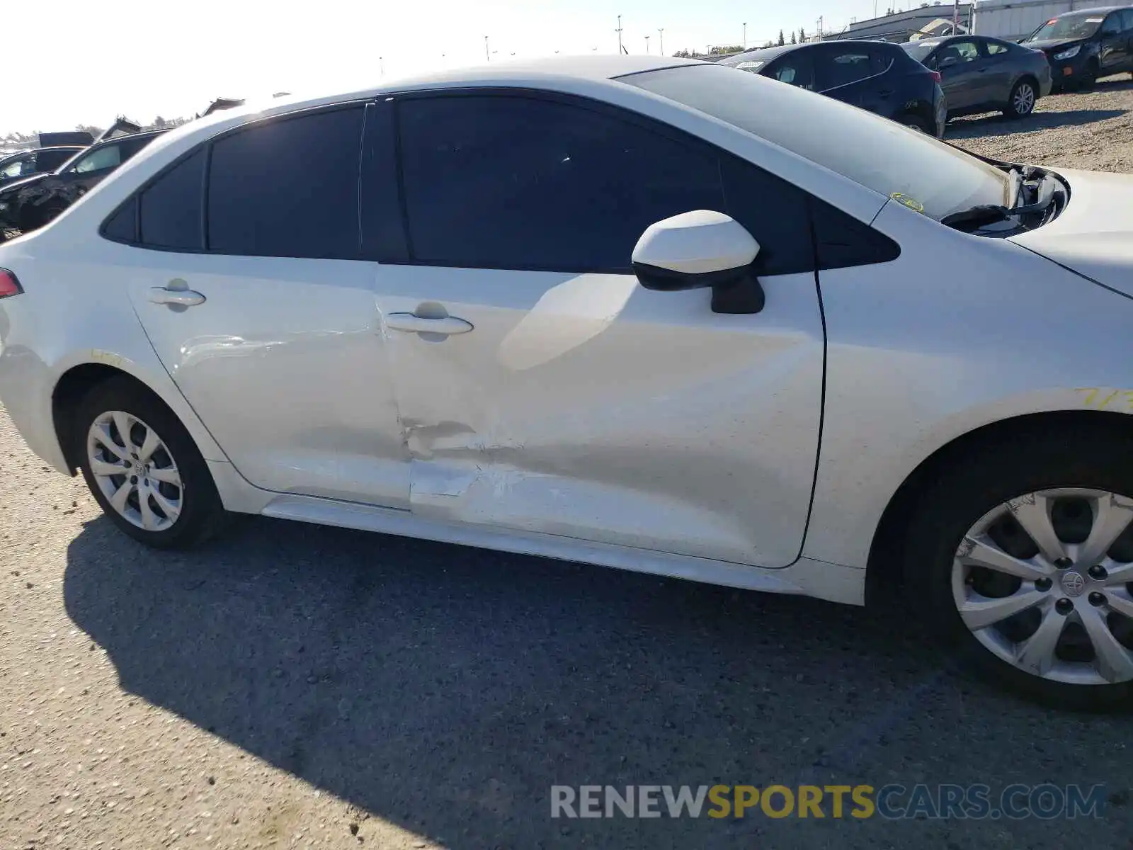 9 Photograph of a damaged car JTDEPMAE1MJ160780 TOYOTA COROLLA 2021