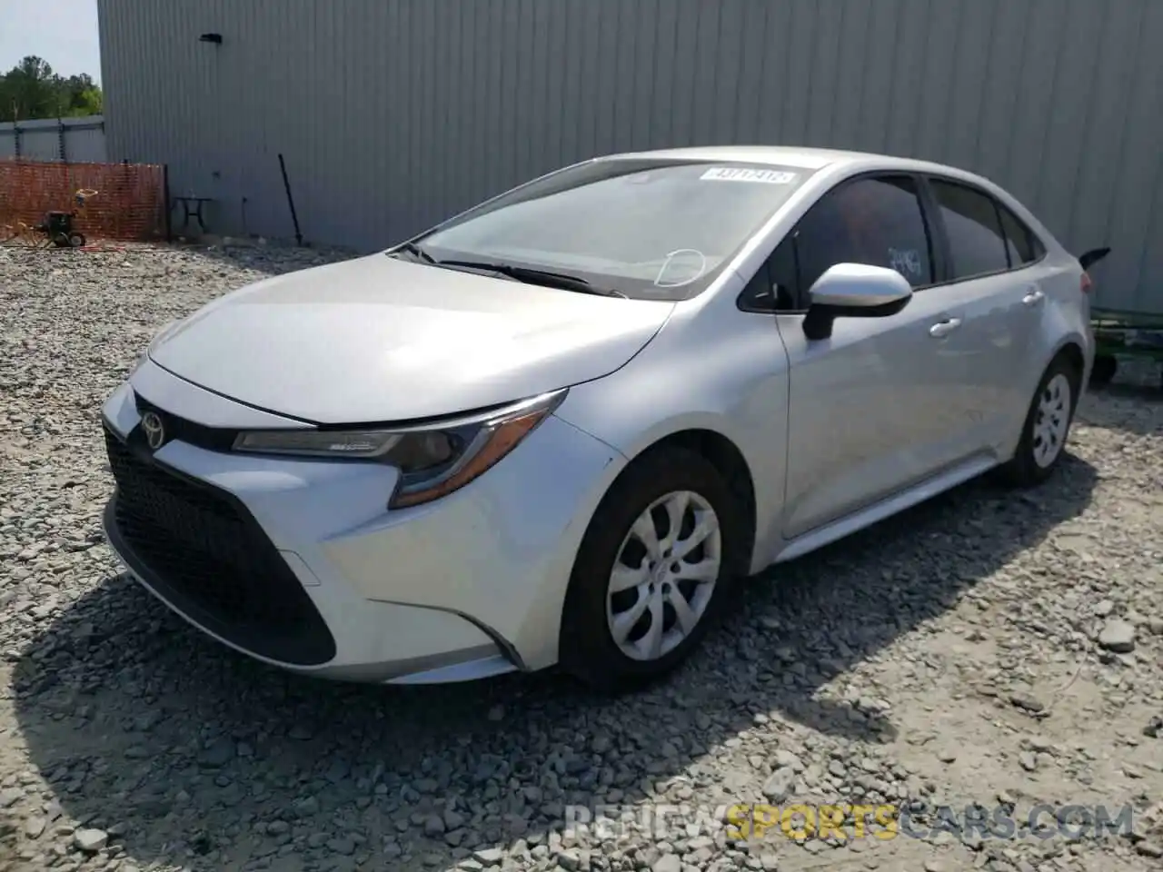 2 Photograph of a damaged car JTDEPMAE1MJ161038 TOYOTA COROLLA 2021