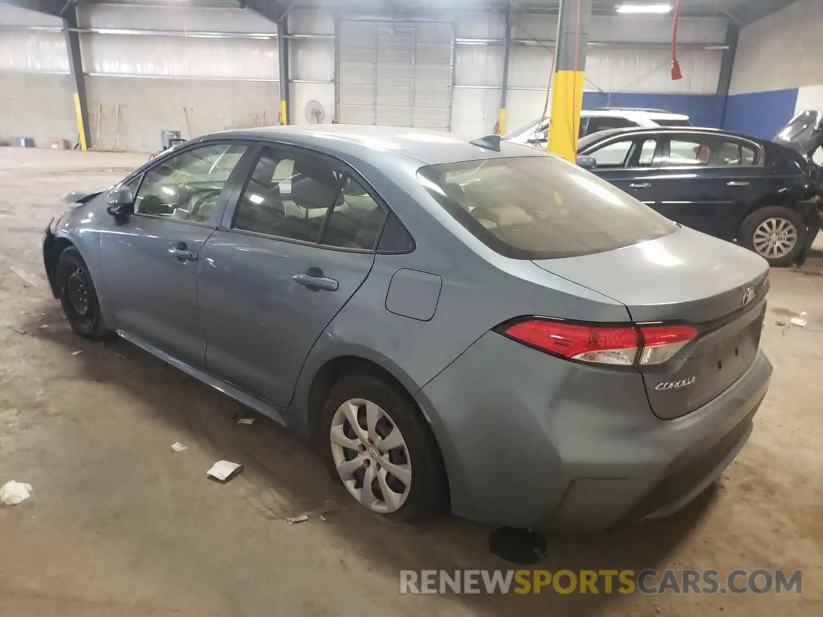 3 Photograph of a damaged car JTDEPMAE1MJ161069 TOYOTA COROLLA 2021