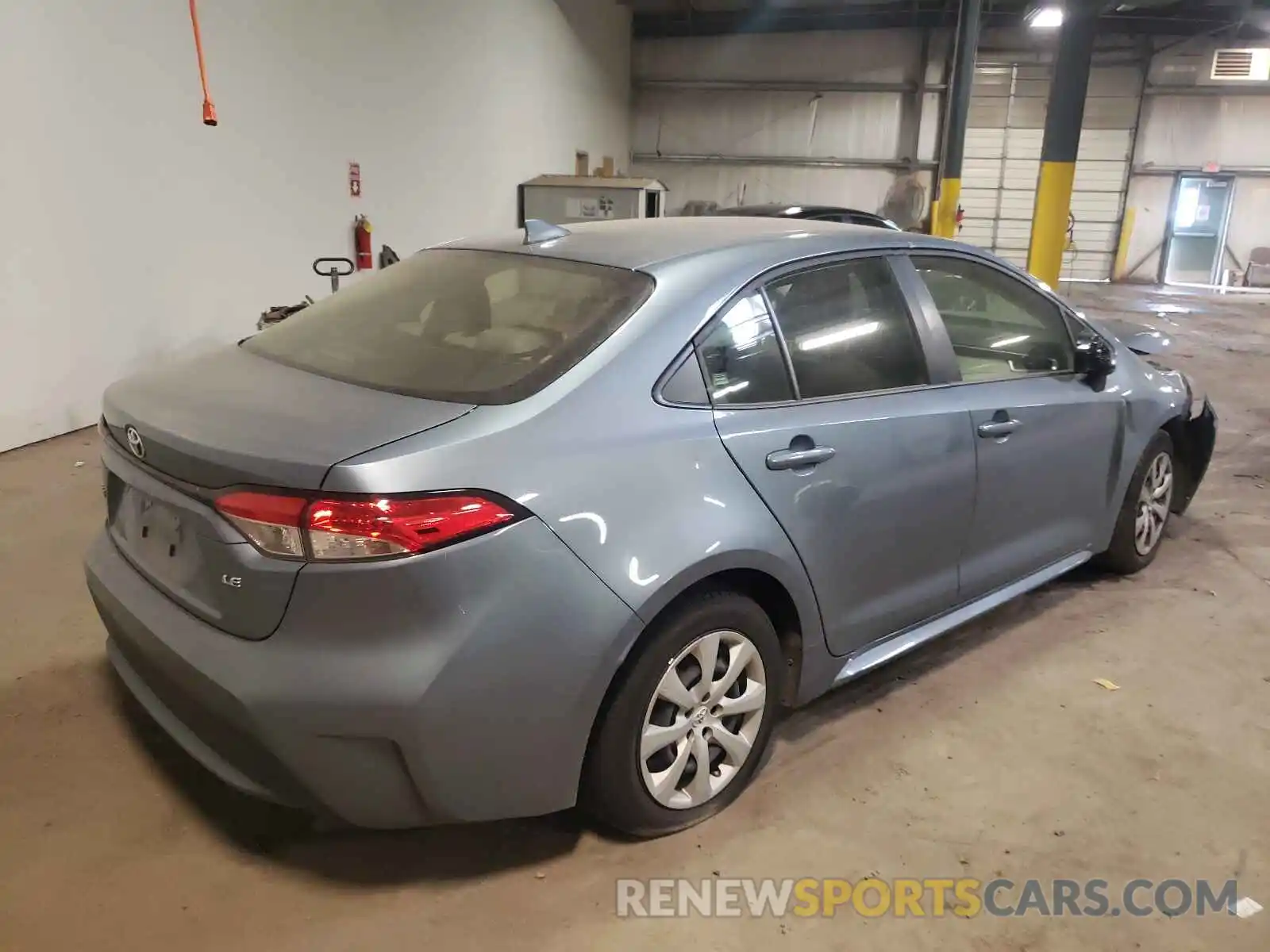 4 Photograph of a damaged car JTDEPMAE1MJ161069 TOYOTA COROLLA 2021