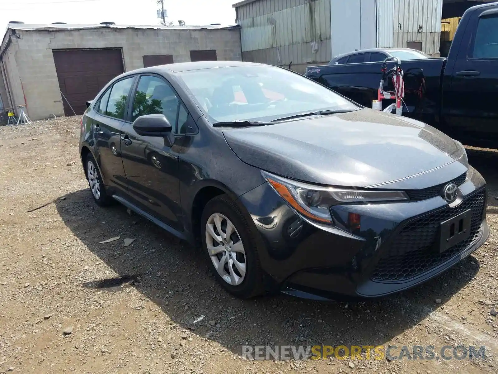 1 Photograph of a damaged car JTDEPMAE1MJ163095 TOYOTA COROLLA 2021