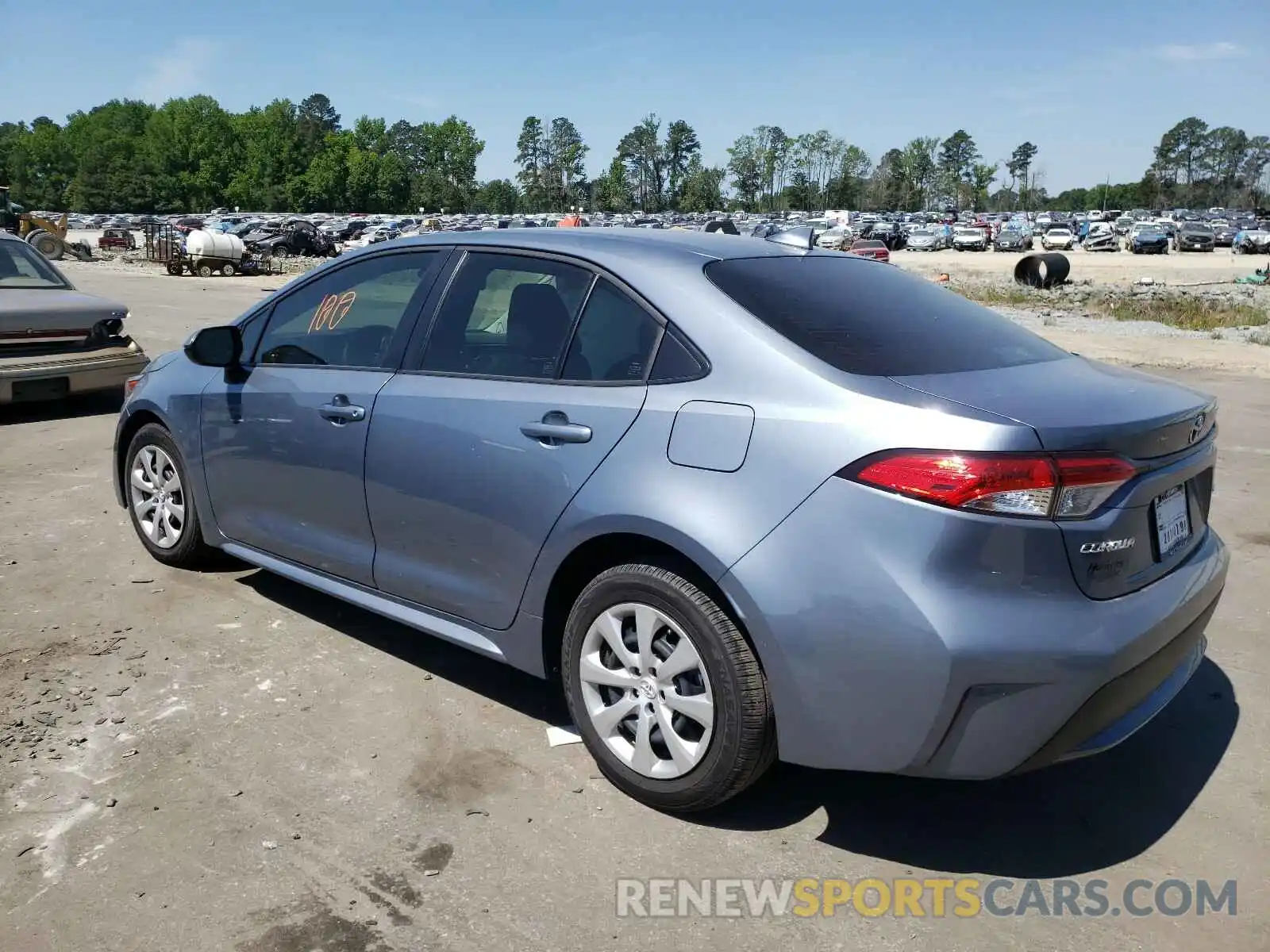 3 Photograph of a damaged car JTDEPMAE1MJ164201 TOYOTA COROLLA 2021