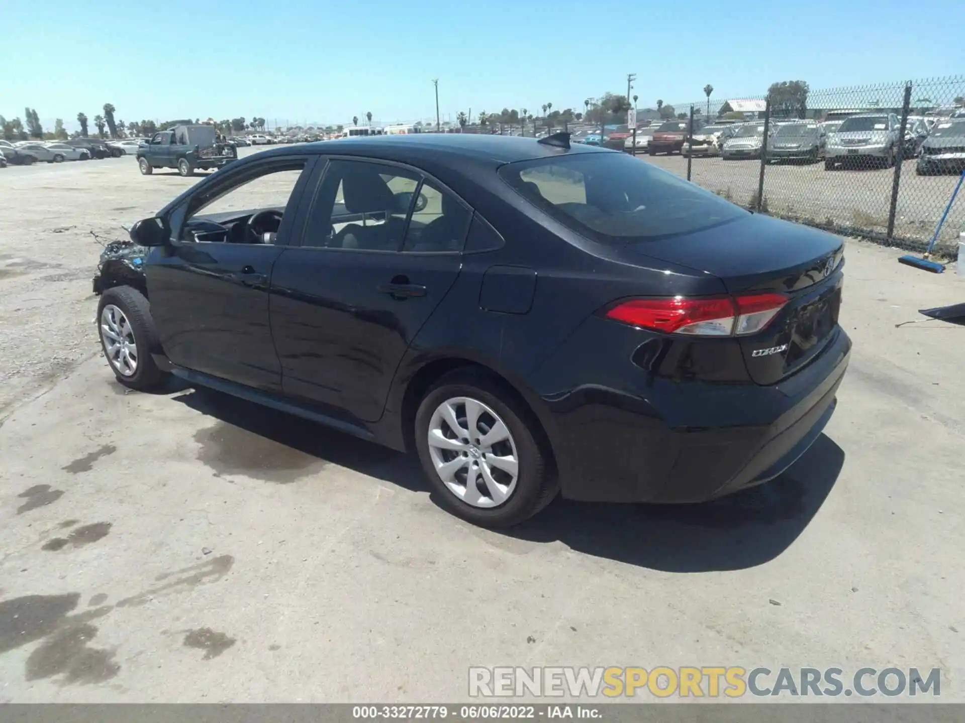 3 Photograph of a damaged car JTDEPMAE1MJ165574 TOYOTA COROLLA 2021