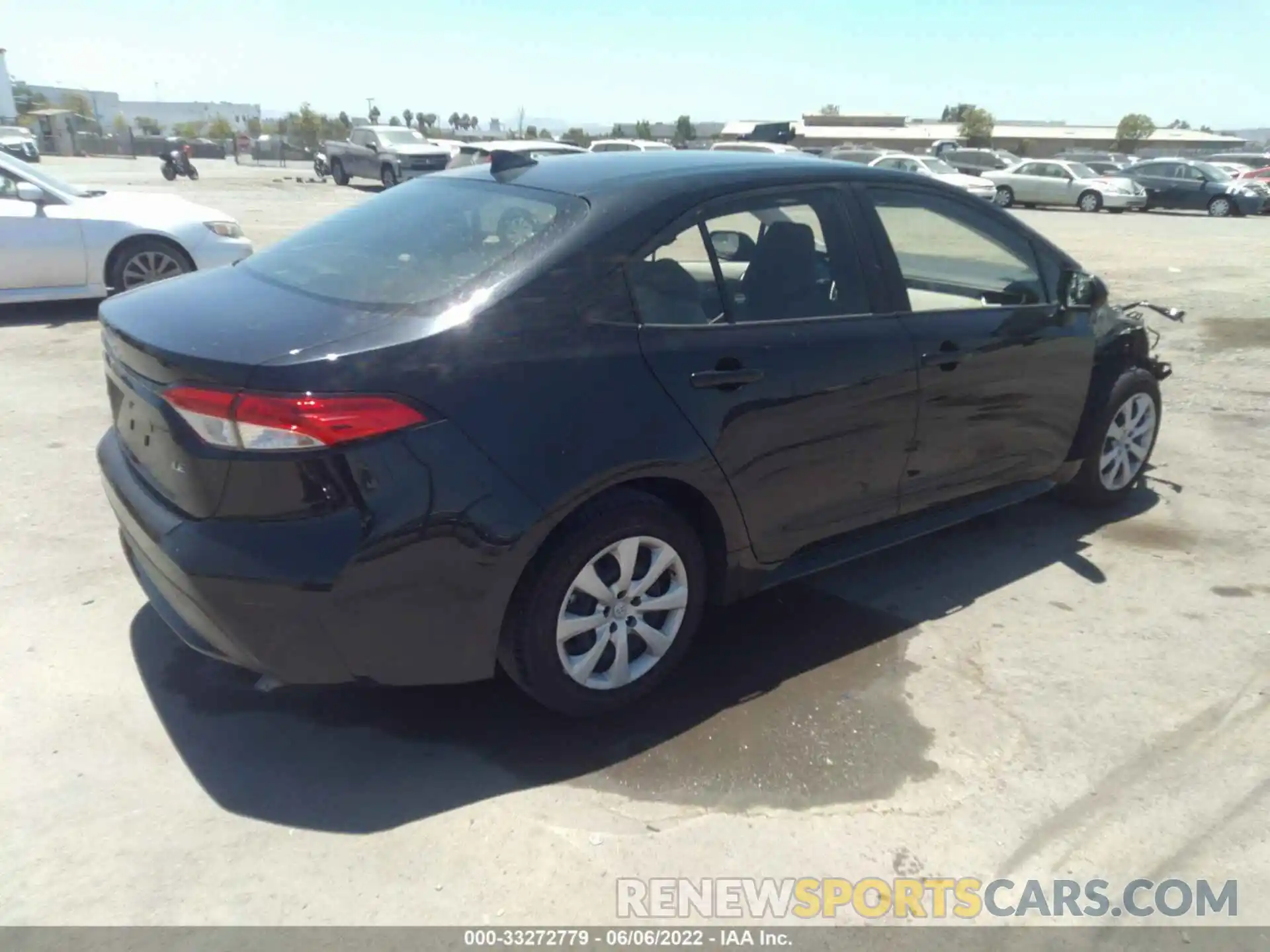 4 Photograph of a damaged car JTDEPMAE1MJ165574 TOYOTA COROLLA 2021