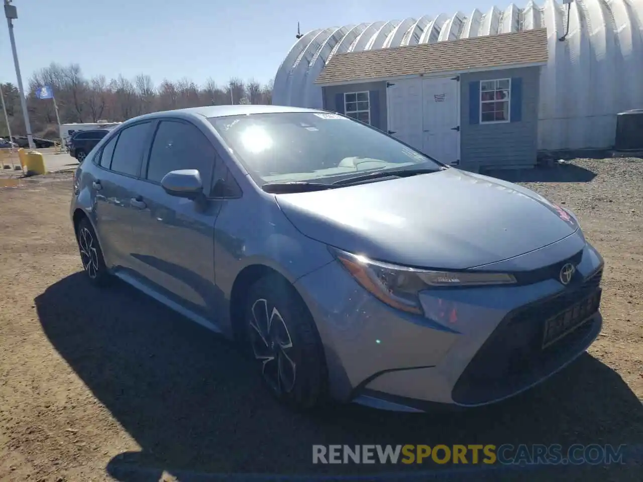 1 Photograph of a damaged car JTDEPMAE1MJ165767 TOYOTA COROLLA 2021