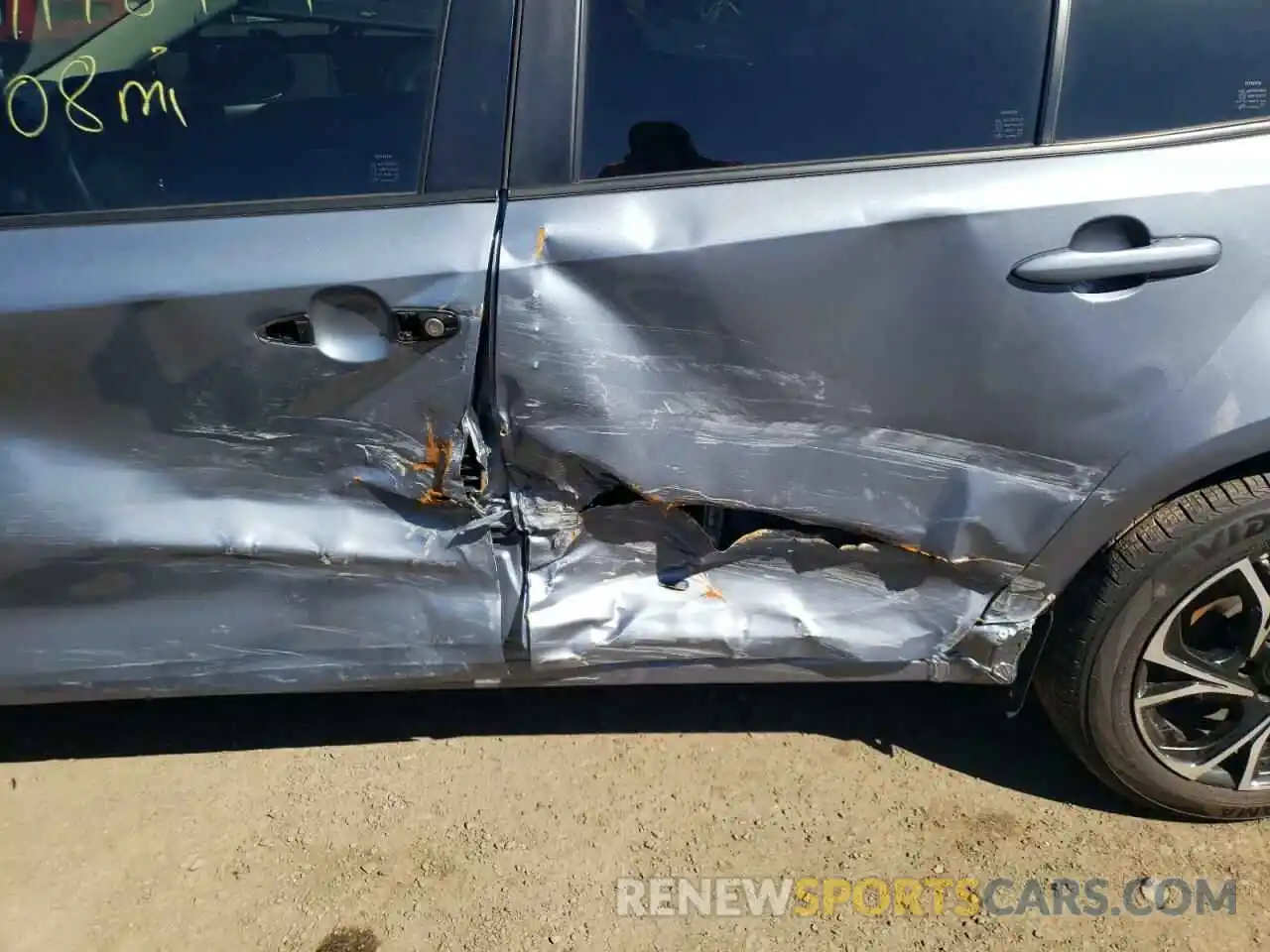 9 Photograph of a damaged car JTDEPMAE1MJ165767 TOYOTA COROLLA 2021