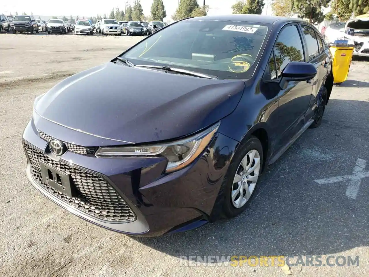 2 Photograph of a damaged car JTDEPMAE1MJ165820 TOYOTA COROLLA 2021