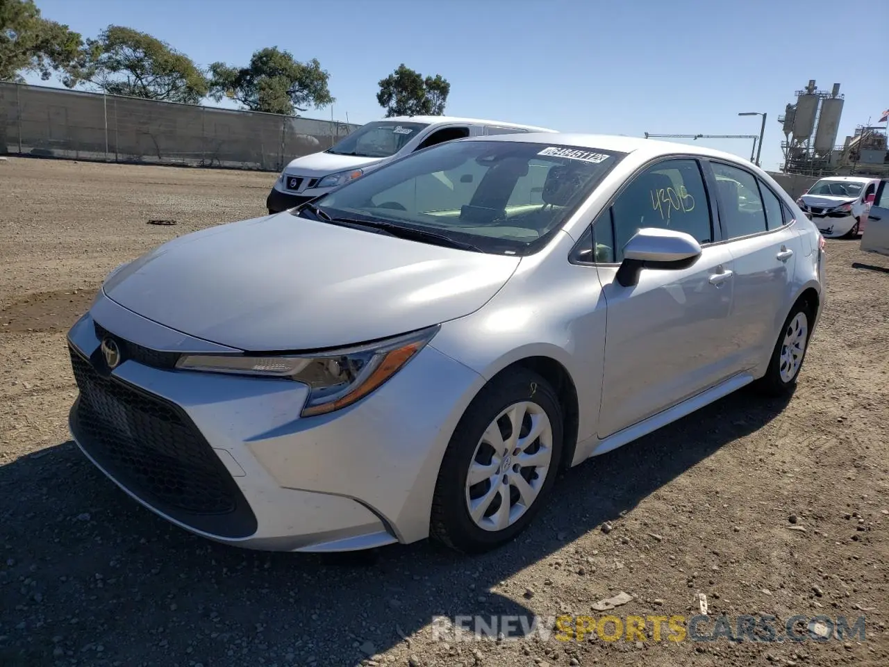 1 Photograph of a damaged car JTDEPMAE1MJ166899 TOYOTA COROLLA 2021