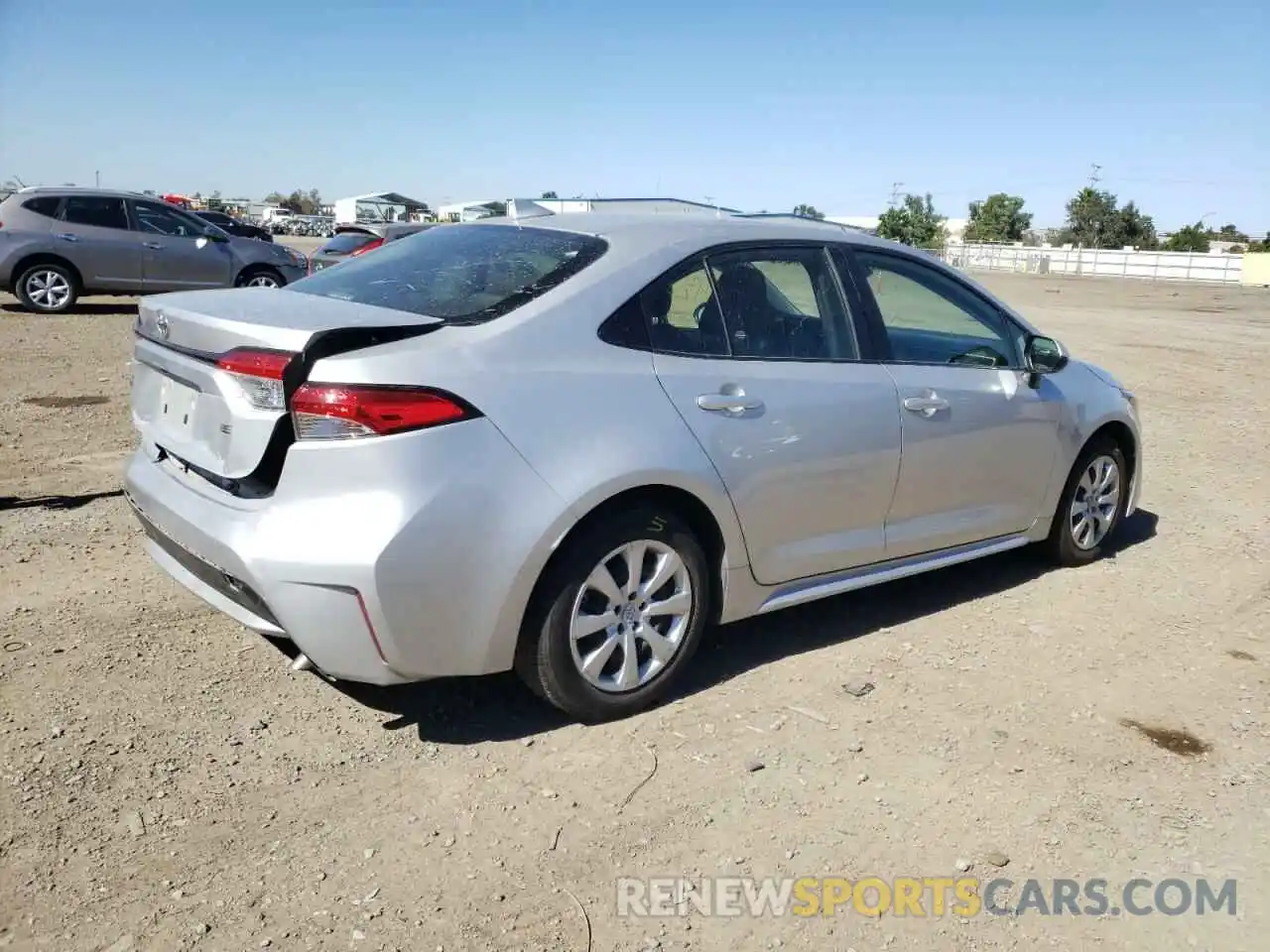 3 Photograph of a damaged car JTDEPMAE1MJ166899 TOYOTA COROLLA 2021