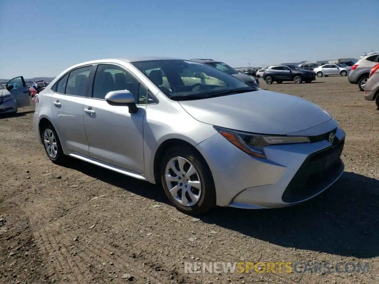 4 Photograph of a damaged car JTDEPMAE1MJ166899 TOYOTA COROLLA 2021