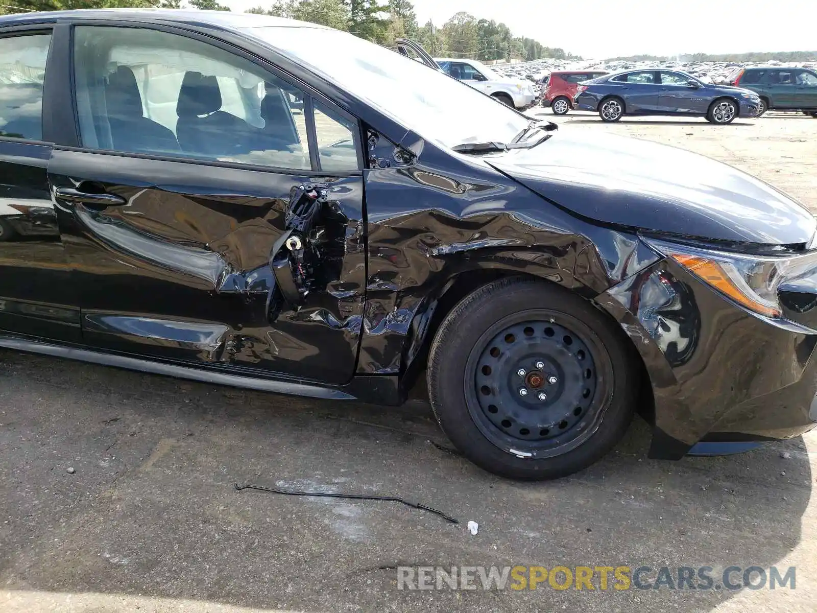 9 Photograph of a damaged car JTDEPMAE1MJ167339 TOYOTA COROLLA 2021