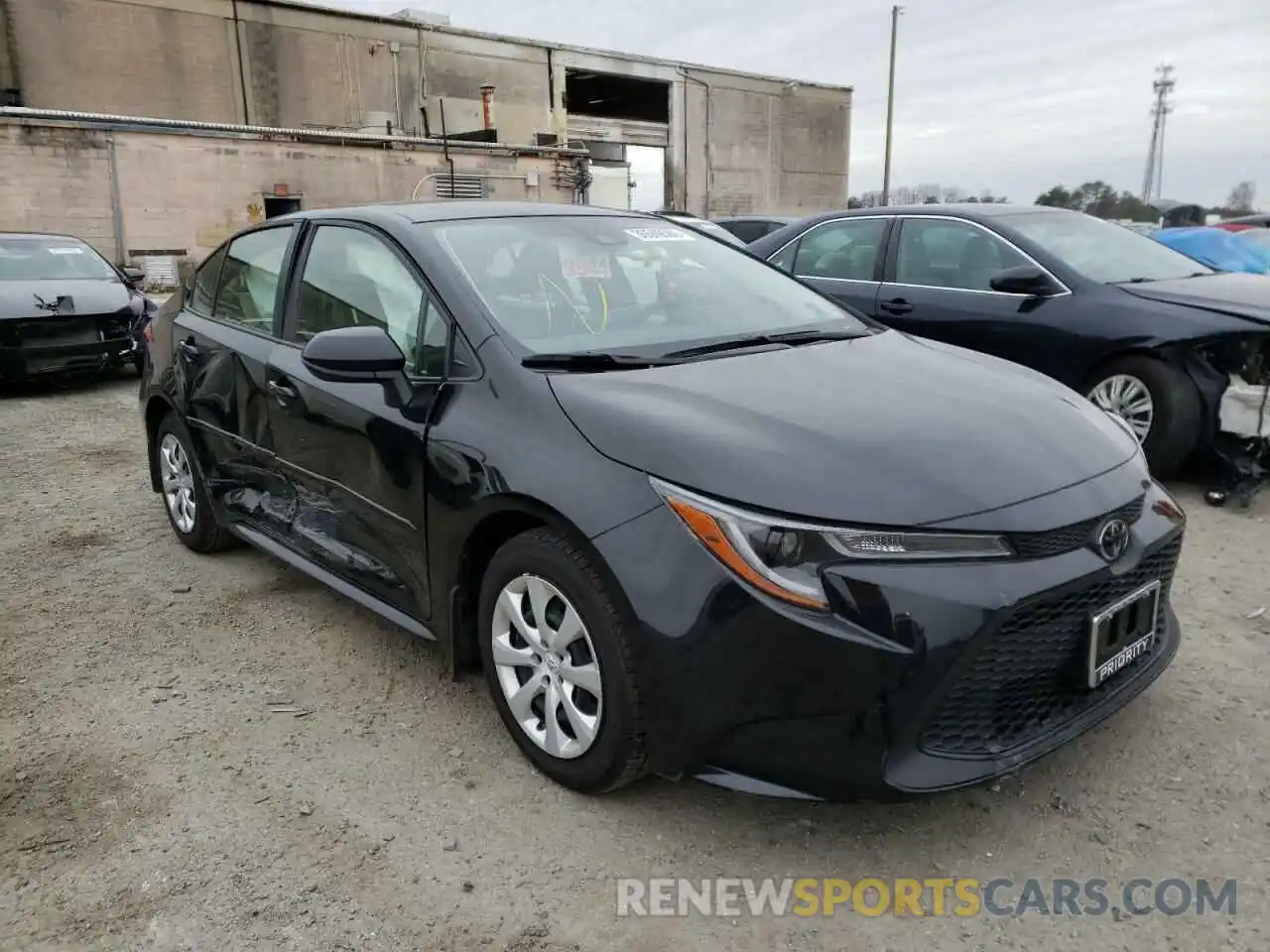 1 Photograph of a damaged car JTDEPMAE1MJ167745 TOYOTA COROLLA 2021