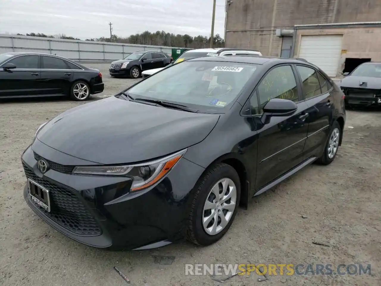 2 Photograph of a damaged car JTDEPMAE1MJ167745 TOYOTA COROLLA 2021