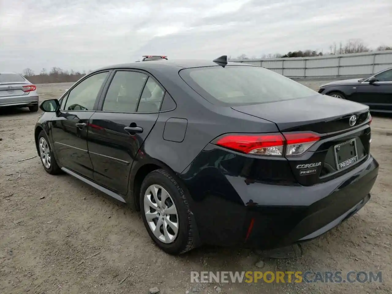 3 Photograph of a damaged car JTDEPMAE1MJ167745 TOYOTA COROLLA 2021