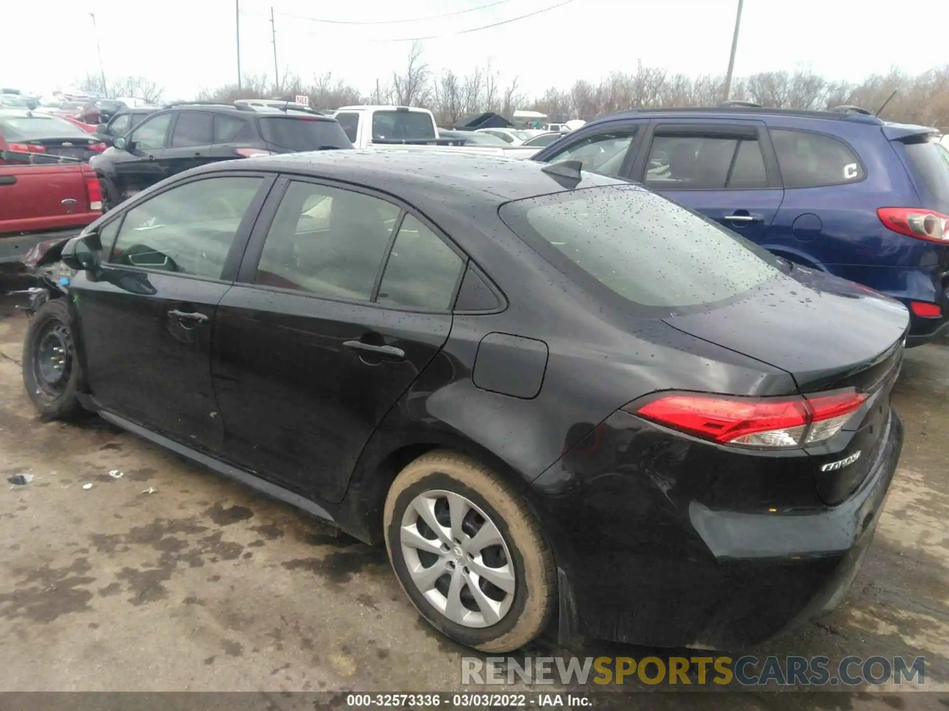 3 Photograph of a damaged car JTDEPMAE1MJ168751 TOYOTA COROLLA 2021