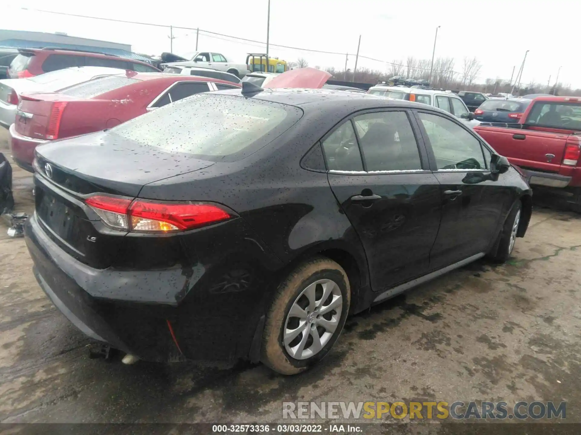 4 Photograph of a damaged car JTDEPMAE1MJ168751 TOYOTA COROLLA 2021