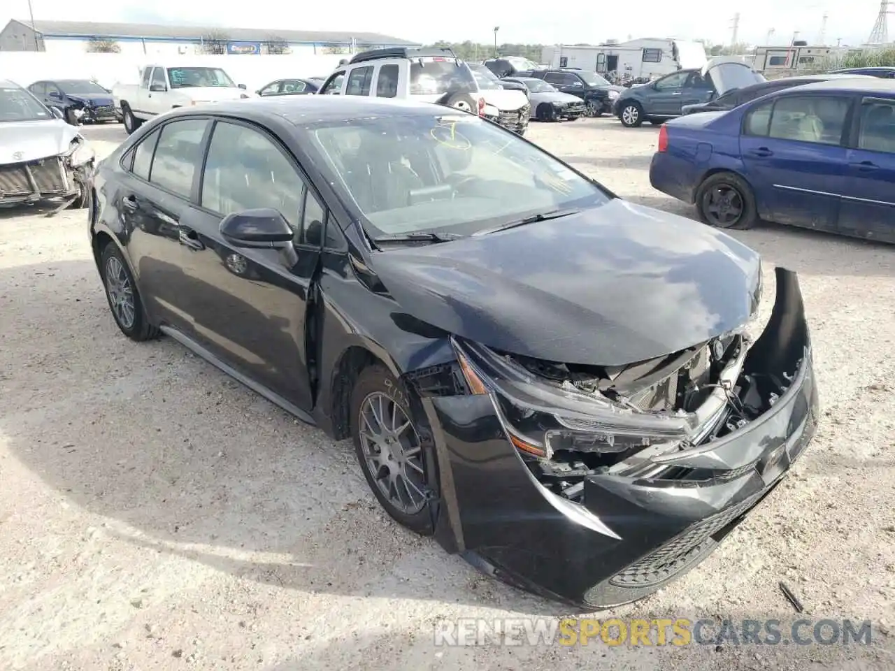 1 Photograph of a damaged car JTDEPMAE1MJ171231 TOYOTA COROLLA 2021