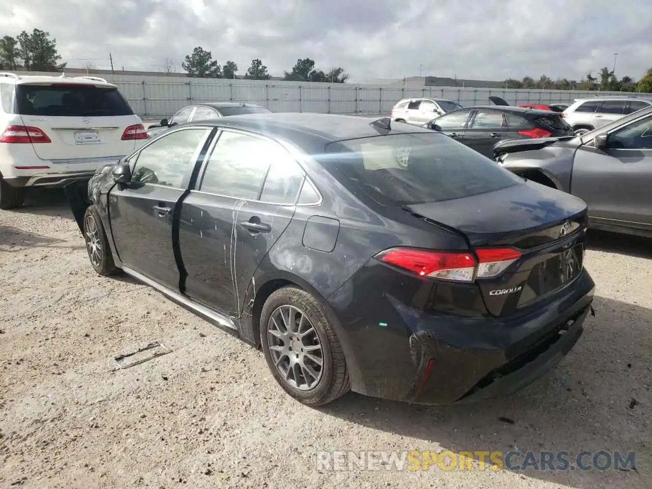 3 Photograph of a damaged car JTDEPMAE1MJ171231 TOYOTA COROLLA 2021