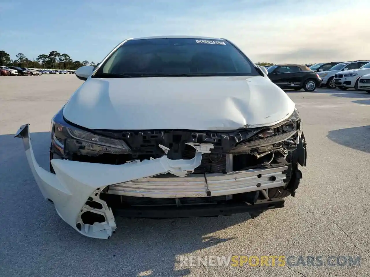 5 Photograph of a damaged car JTDEPMAE1MJ172024 TOYOTA COROLLA 2021