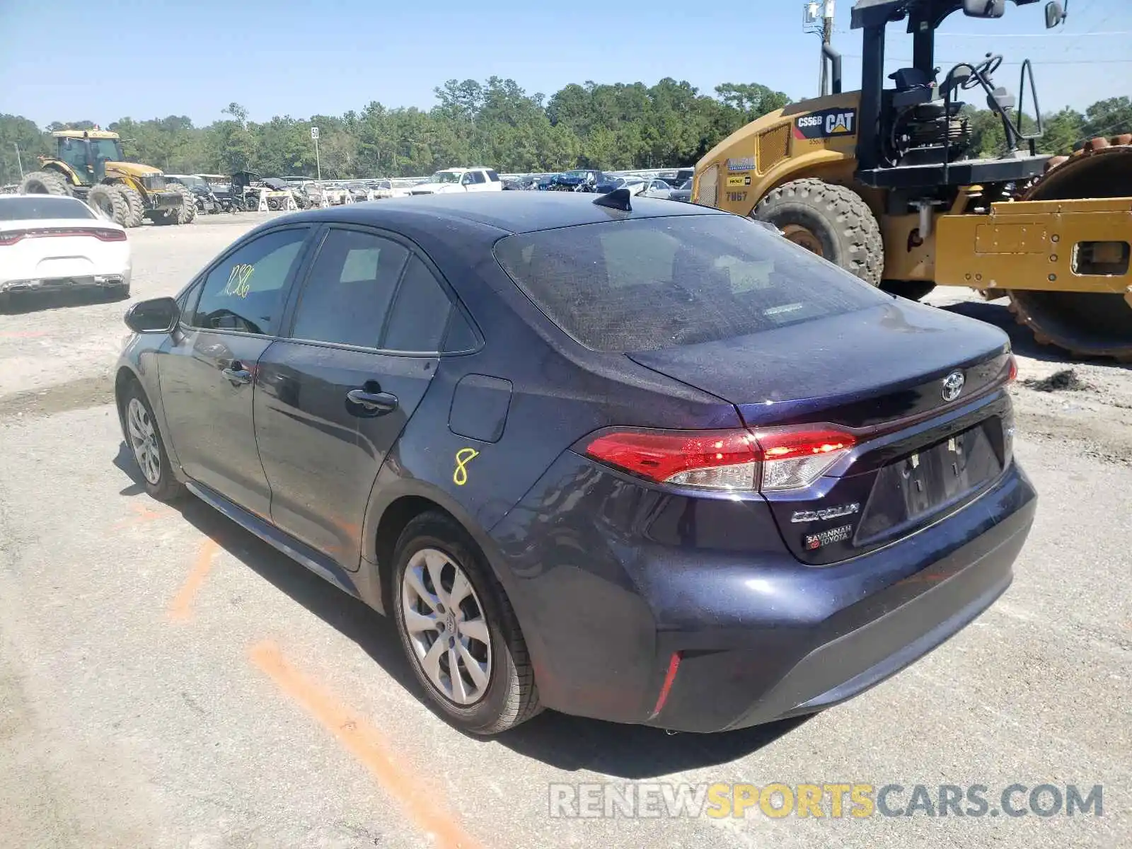 3 Photograph of a damaged car JTDEPMAE1MJ172170 TOYOTA COROLLA 2021