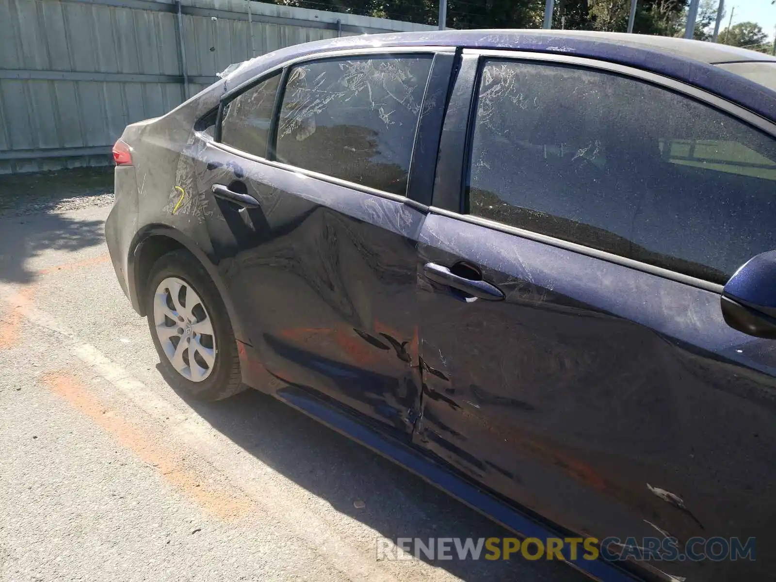 9 Photograph of a damaged car JTDEPMAE1MJ172170 TOYOTA COROLLA 2021