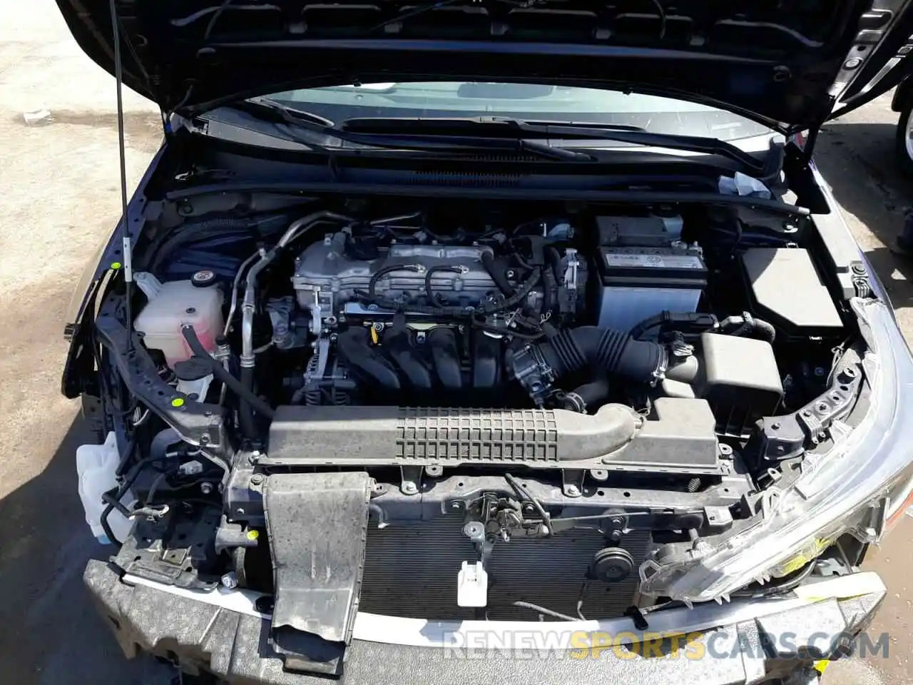 7 Photograph of a damaged car JTDEPMAE1MJ172444 TOYOTA COROLLA 2021