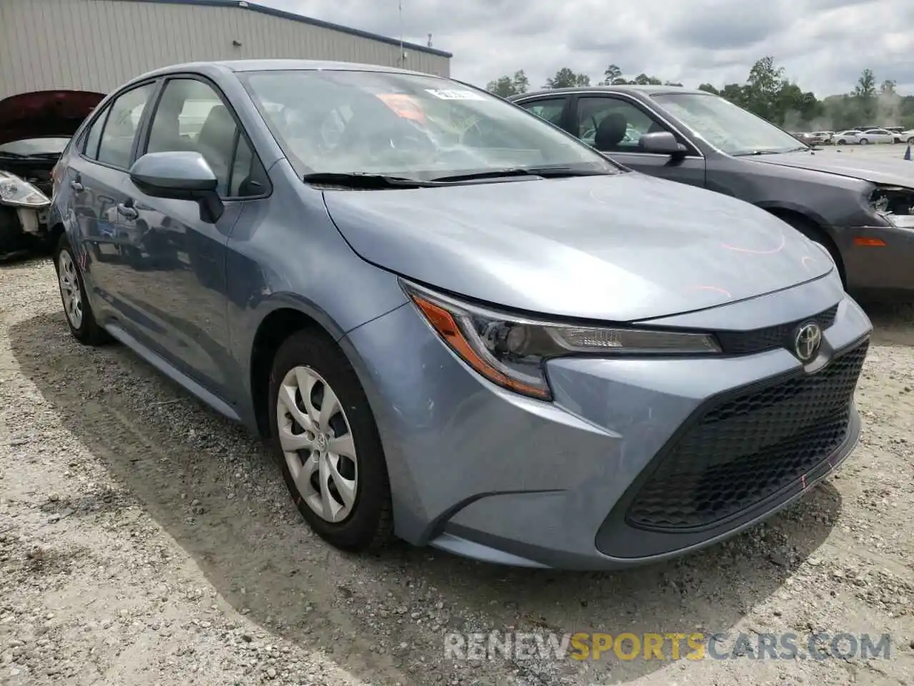 1 Photograph of a damaged car JTDEPMAE1MJ173531 TOYOTA COROLLA 2021