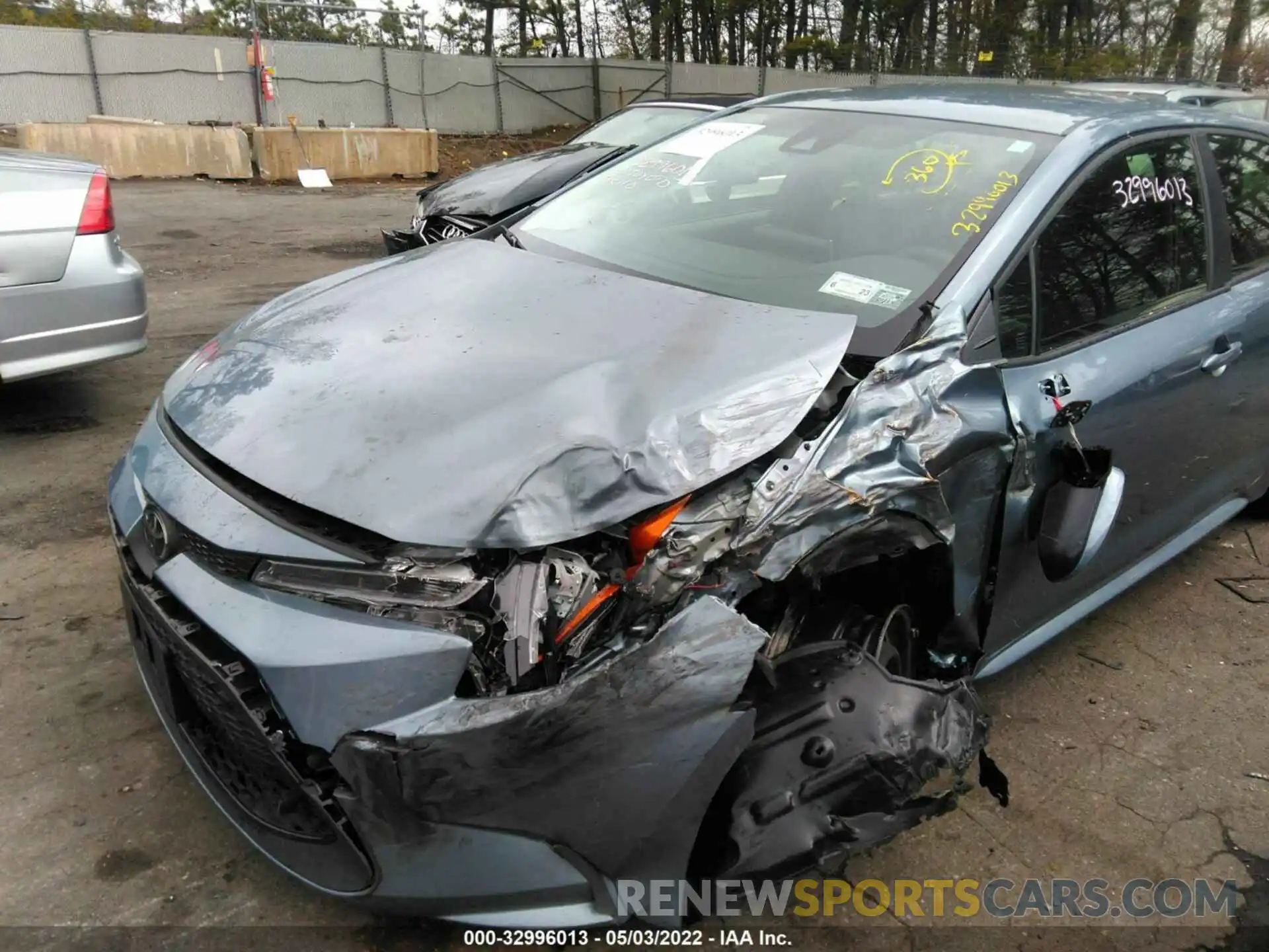 6 Photograph of a damaged car JTDEPMAE1MJ177417 TOYOTA COROLLA 2021