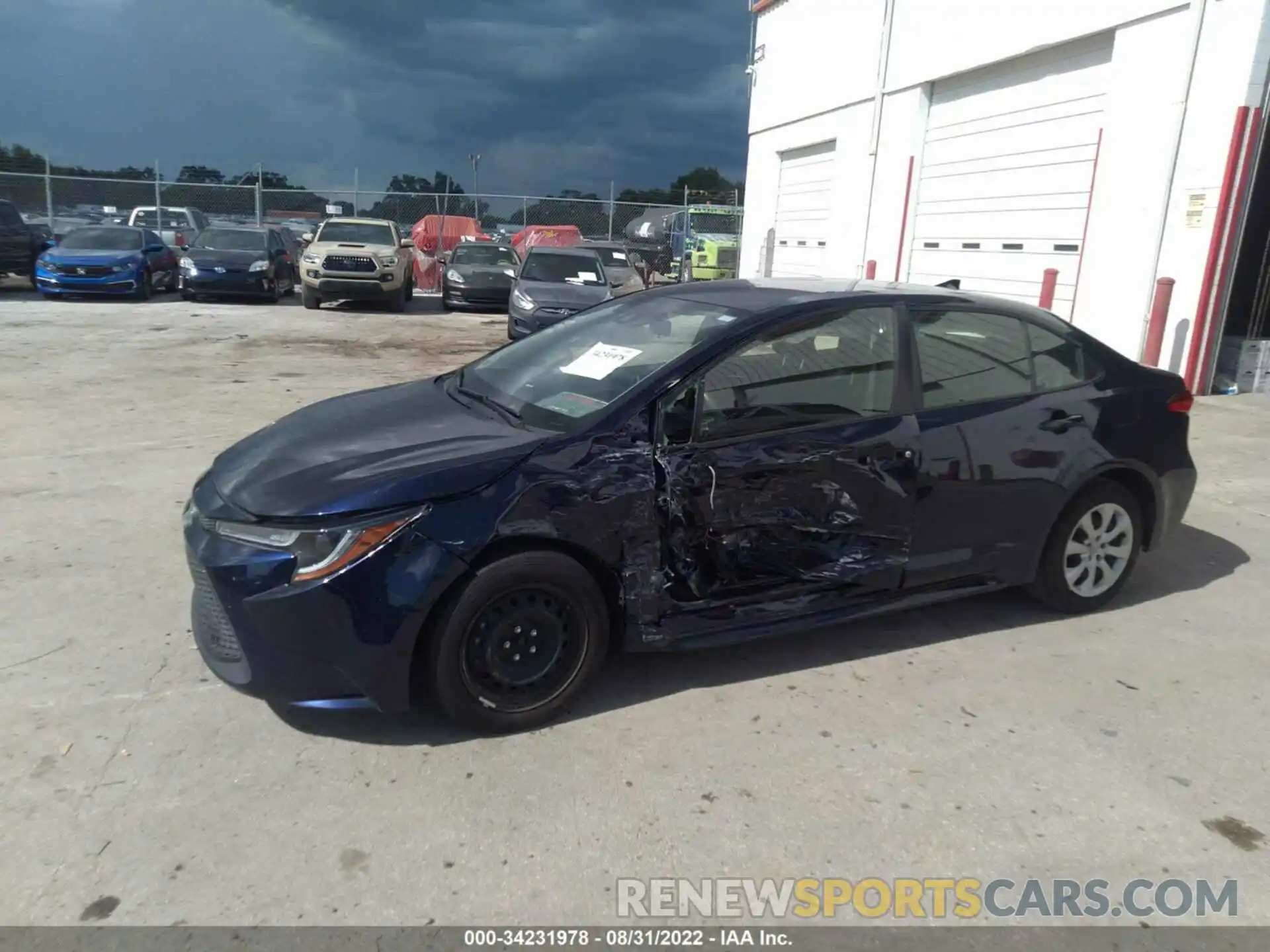 6 Photograph of a damaged car JTDEPMAE1MJ179717 TOYOTA COROLLA 2021