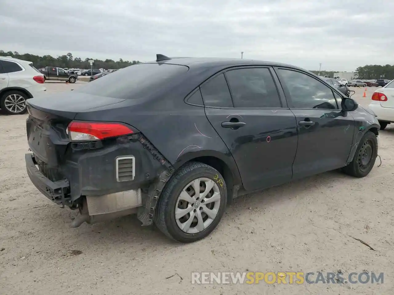 3 Photograph of a damaged car JTDEPMAE1MJ180625 TOYOTA COROLLA 2021