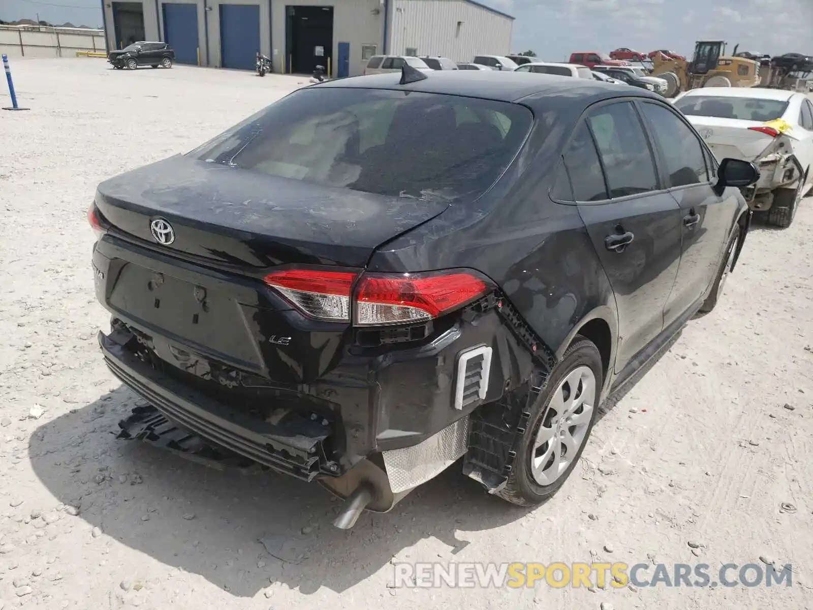 4 Photograph of a damaged car JTDEPMAE1MJ181323 TOYOTA COROLLA 2021