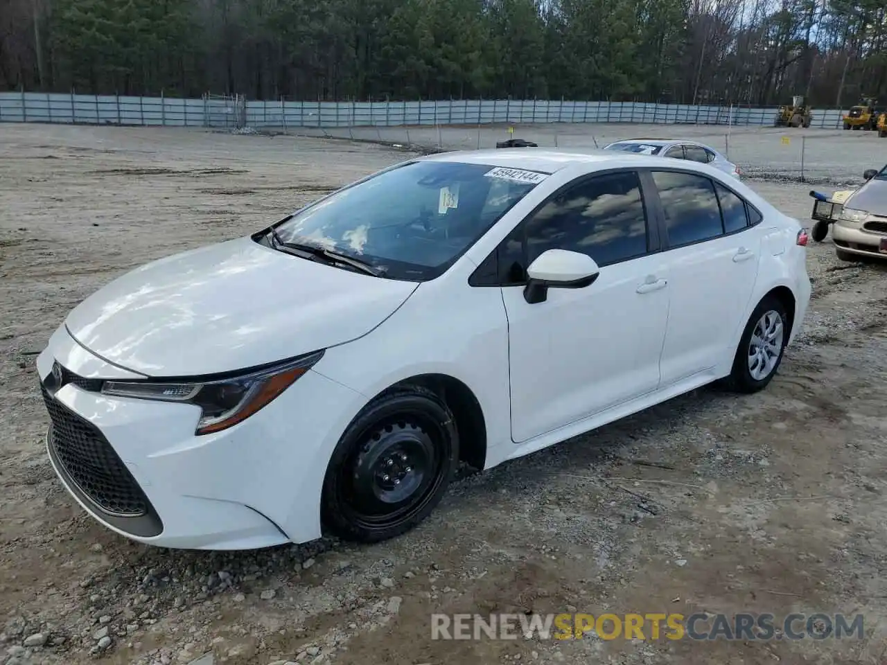 1 Photograph of a damaged car JTDEPMAE1MJ181905 TOYOTA COROLLA 2021