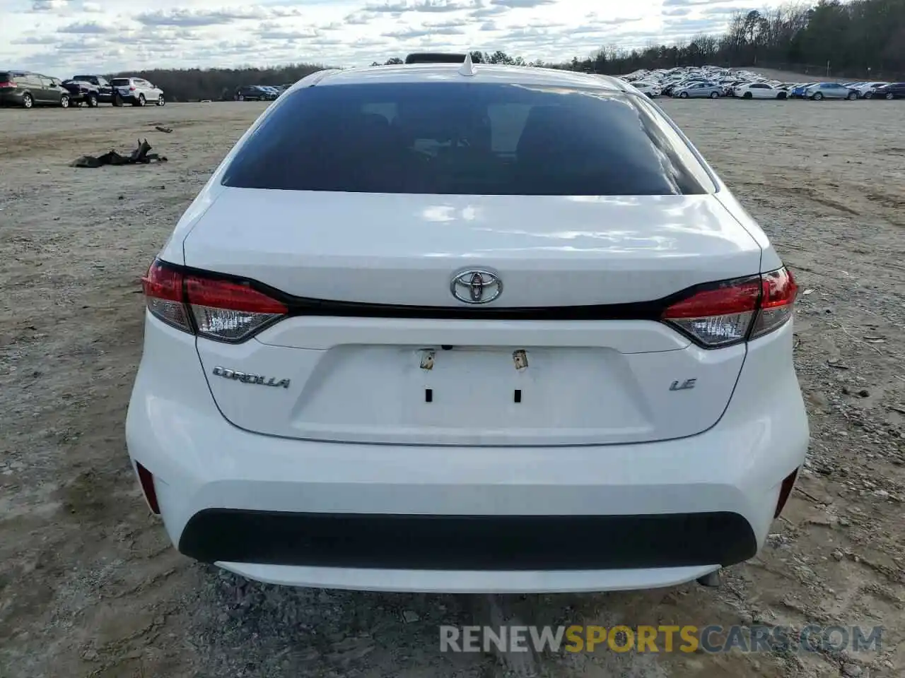 6 Photograph of a damaged car JTDEPMAE1MJ181905 TOYOTA COROLLA 2021