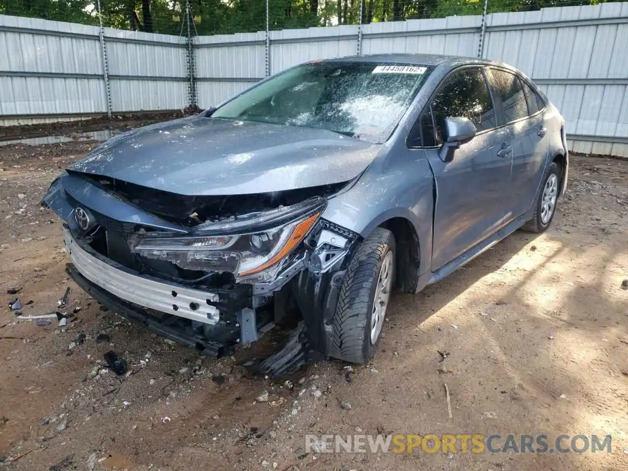 2 Photograph of a damaged car JTDEPMAE1MJ182763 TOYOTA COROLLA 2021