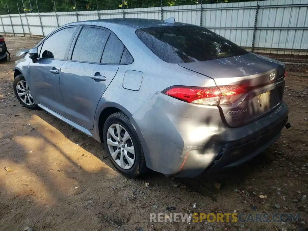 3 Photograph of a damaged car JTDEPMAE1MJ182763 TOYOTA COROLLA 2021