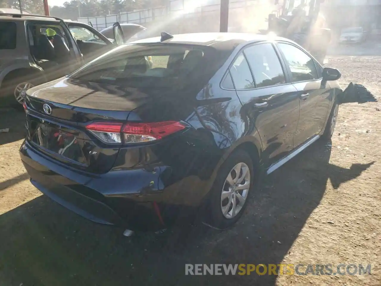 4 Photograph of a damaged car JTDEPMAE1MJ183265 TOYOTA COROLLA 2021