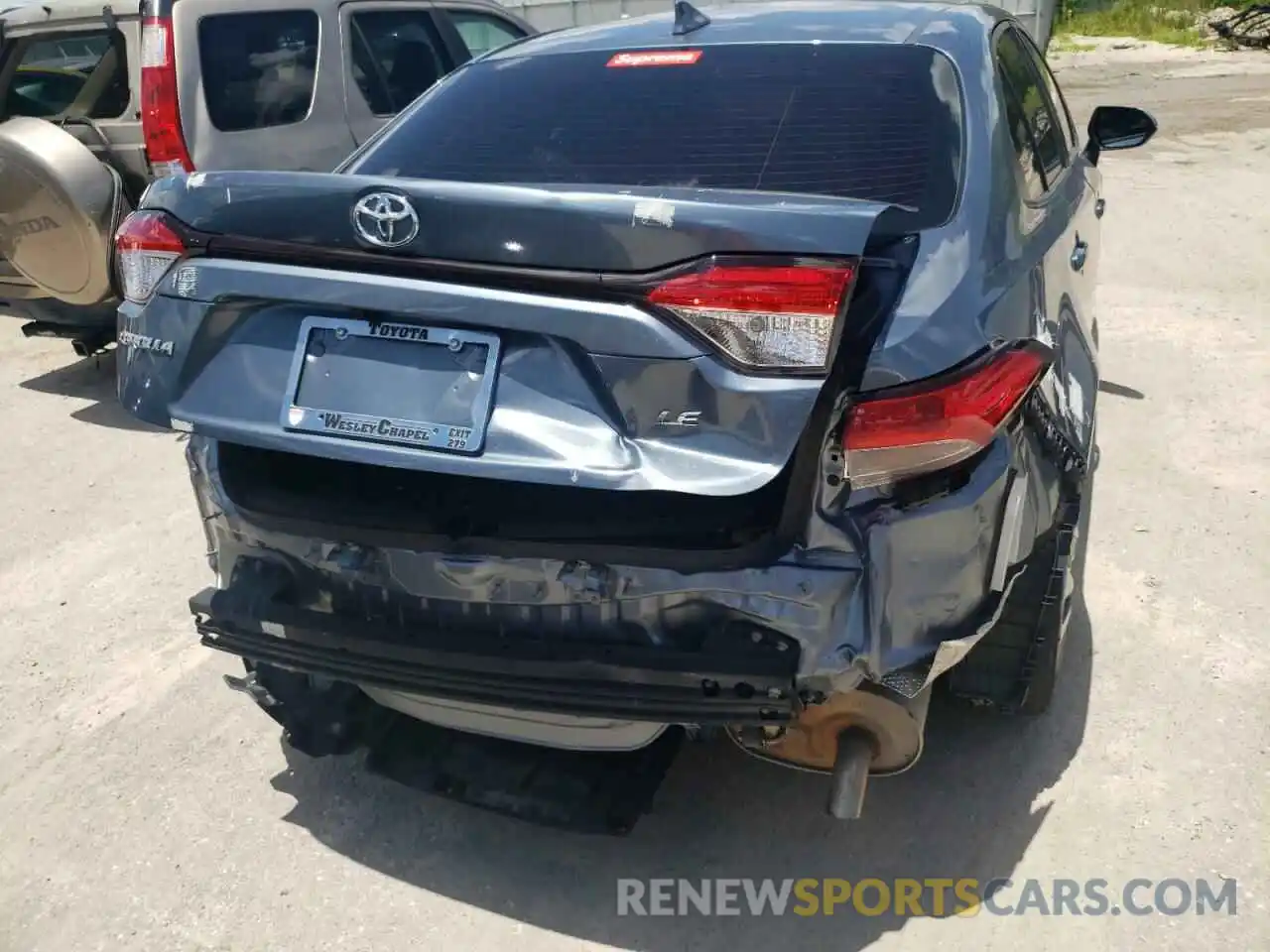 9 Photograph of a damaged car JTDEPMAE1MJ183668 TOYOTA COROLLA 2021