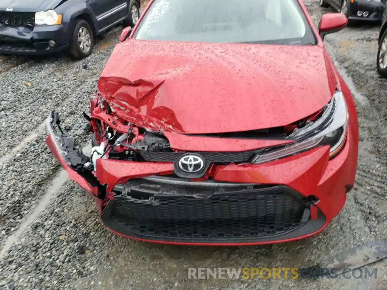 7 Photograph of a damaged car JTDEPMAE1MJ186294 TOYOTA COROLLA 2021