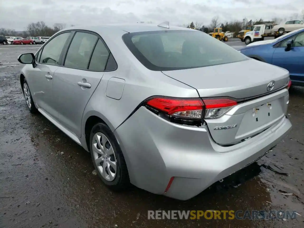 3 Photograph of a damaged car JTDEPMAE1MJ190037 TOYOTA COROLLA 2021