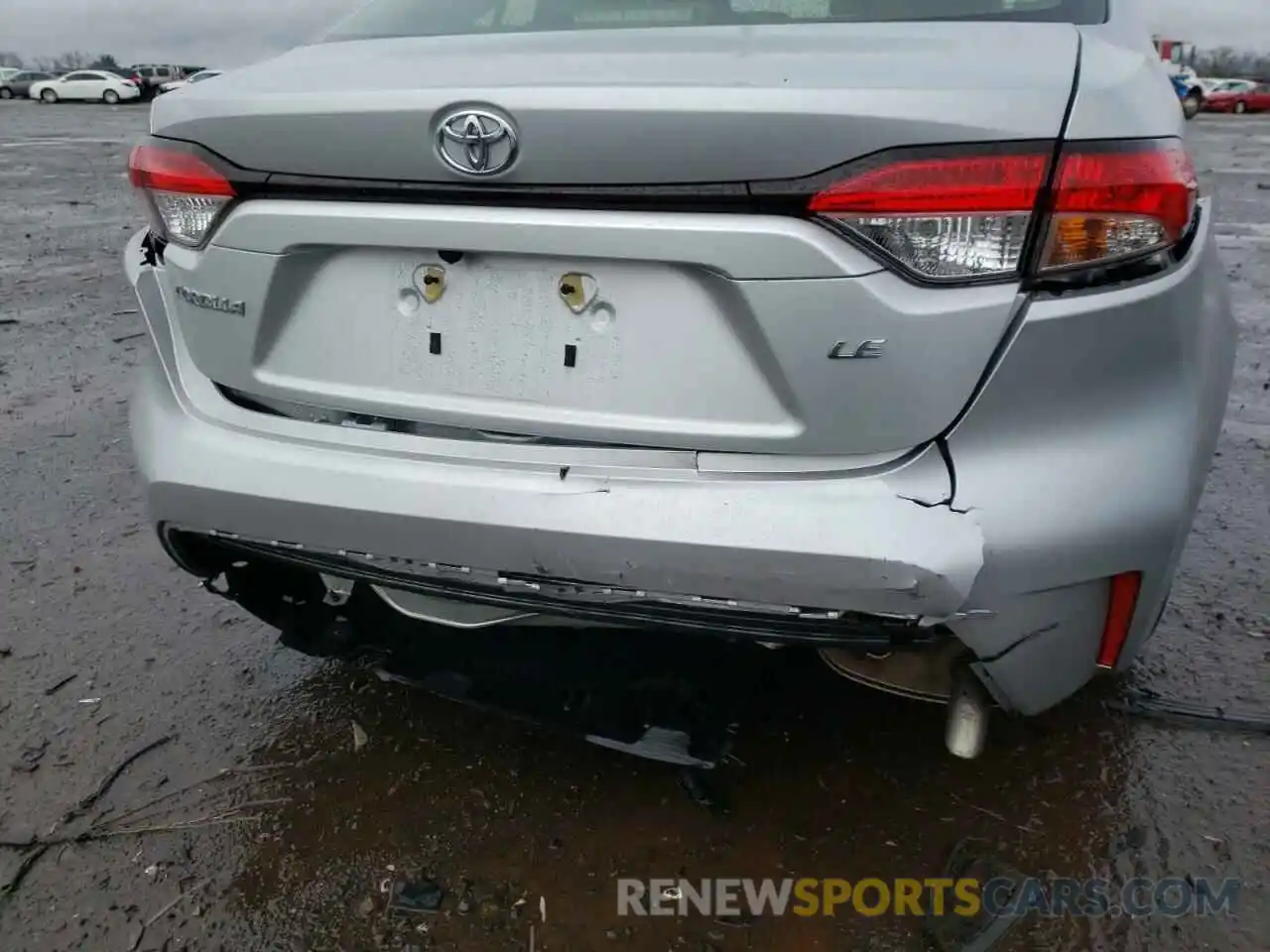 9 Photograph of a damaged car JTDEPMAE1MJ190037 TOYOTA COROLLA 2021