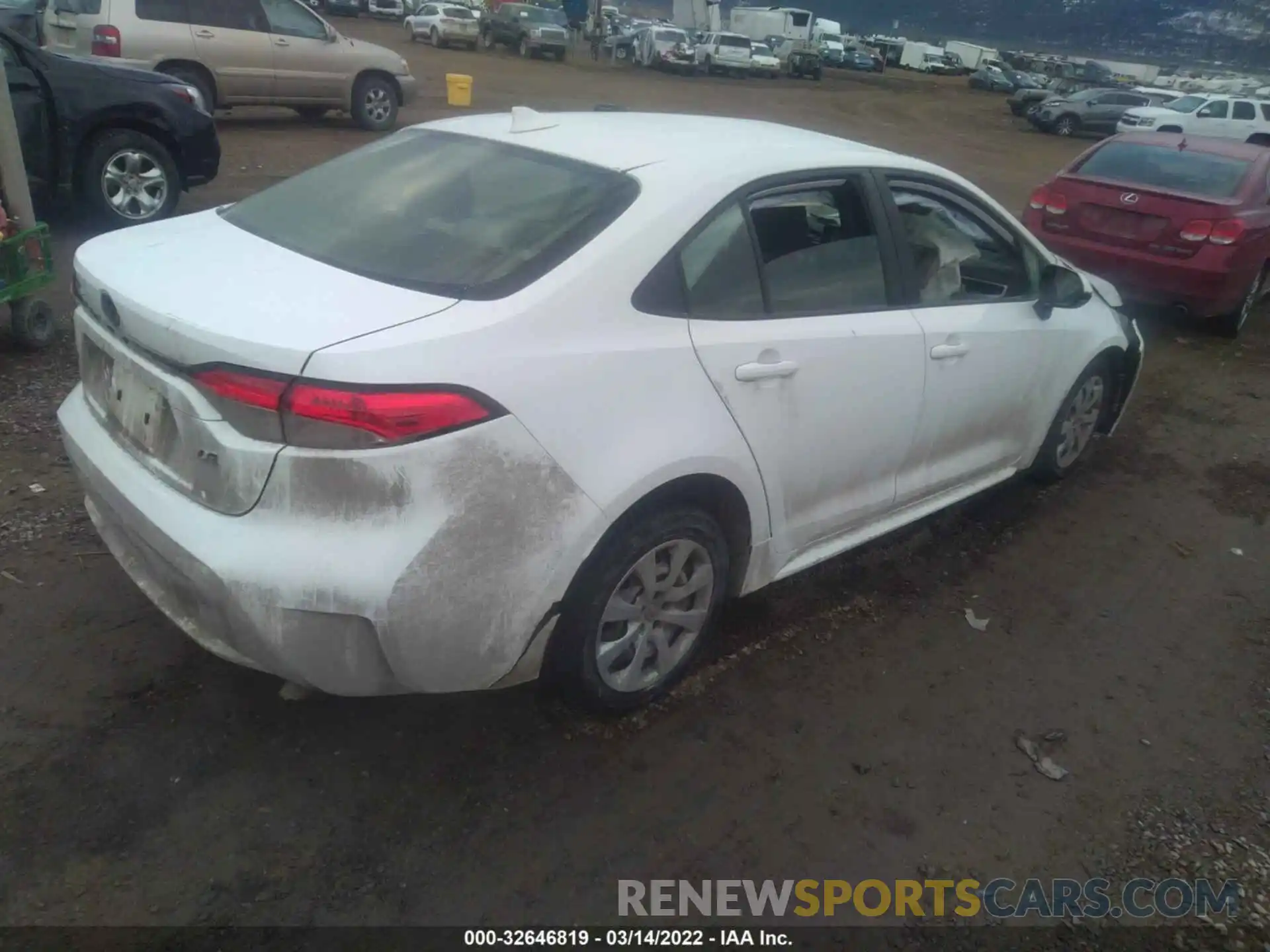 4 Photograph of a damaged car JTDEPMAE2MJ117310 TOYOTA COROLLA 2021