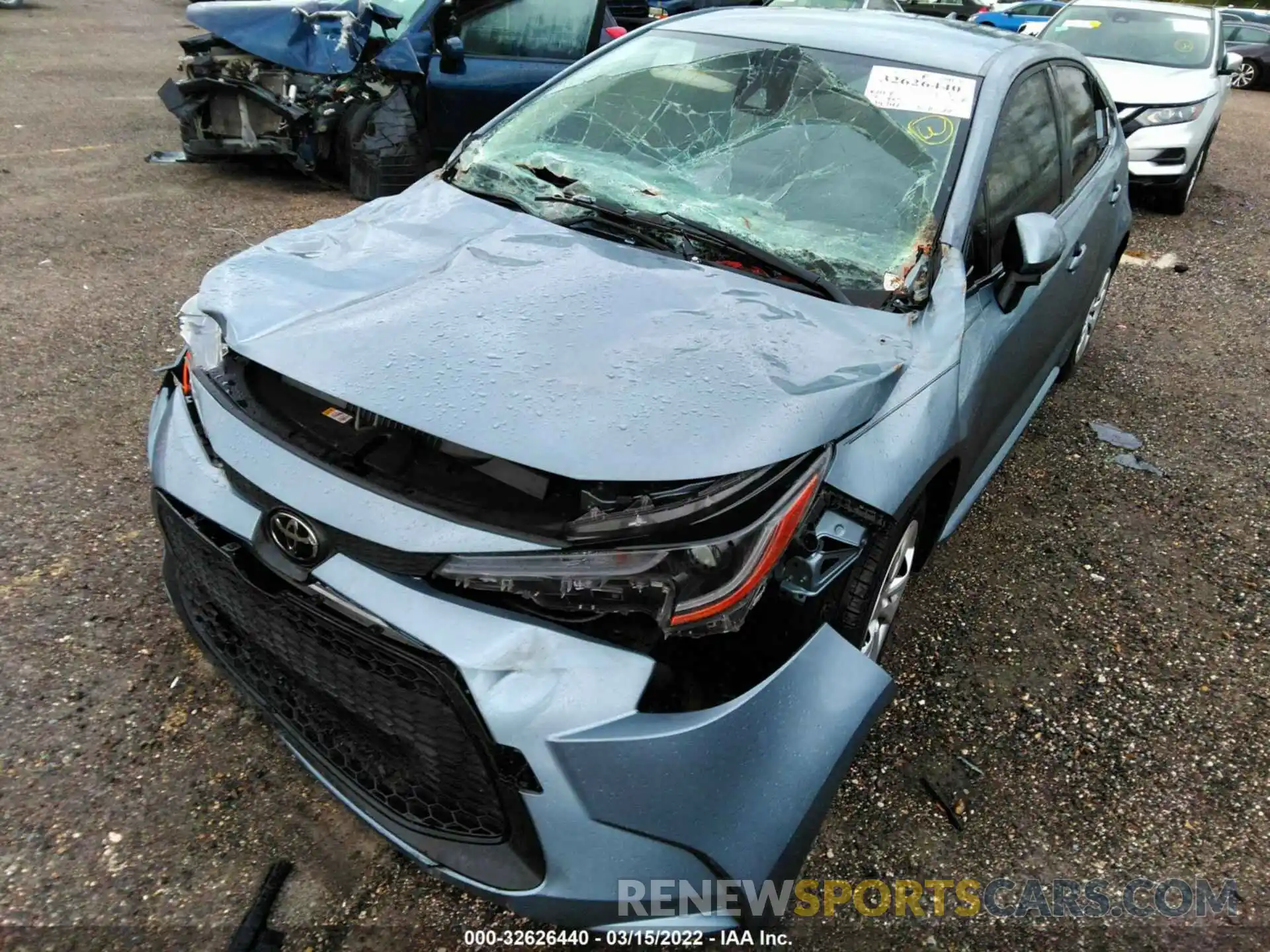 6 Photograph of a damaged car JTDEPMAE2MJ117873 TOYOTA COROLLA 2021