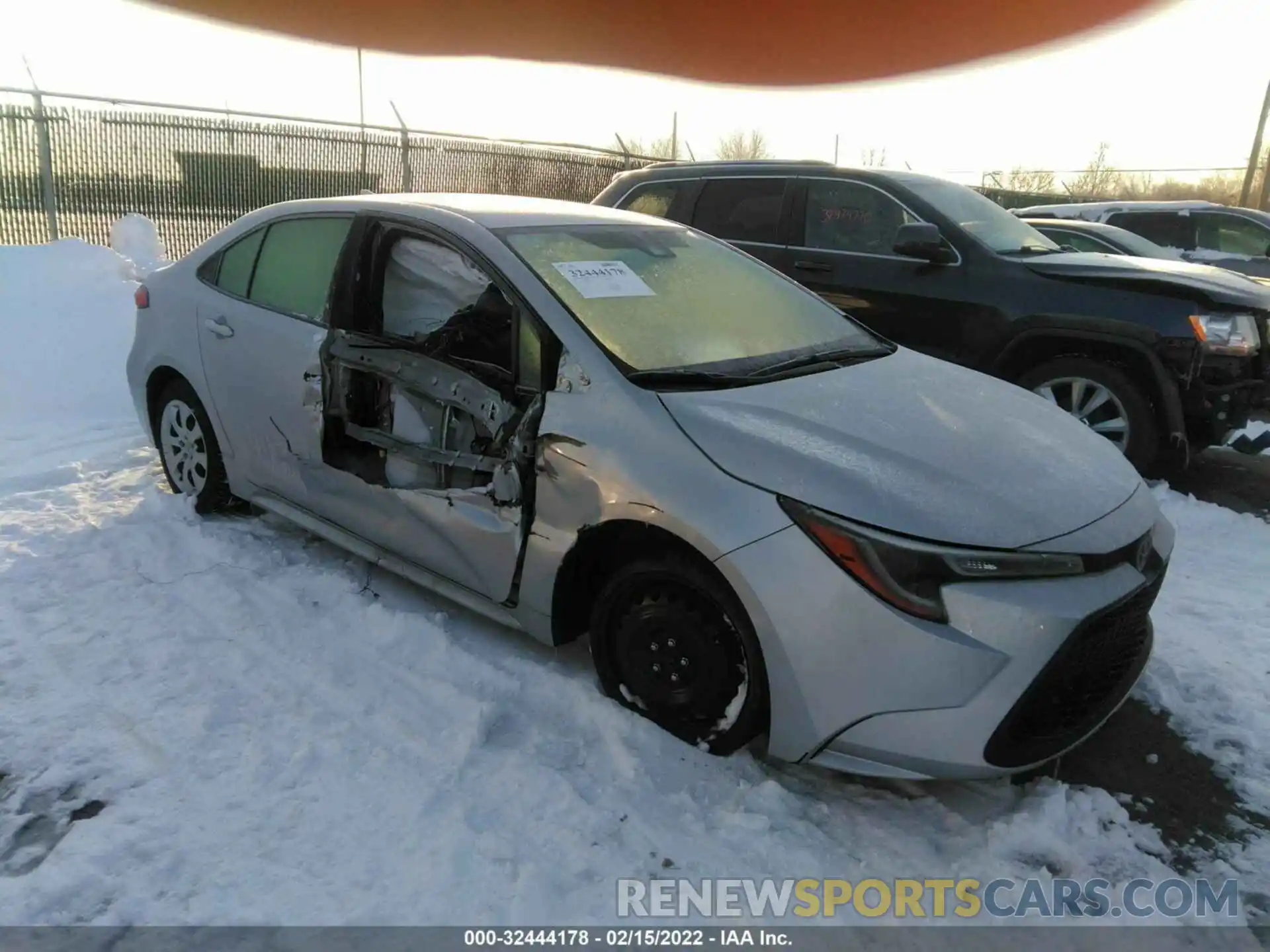 1 Photograph of a damaged car JTDEPMAE2MJ118036 TOYOTA COROLLA 2021