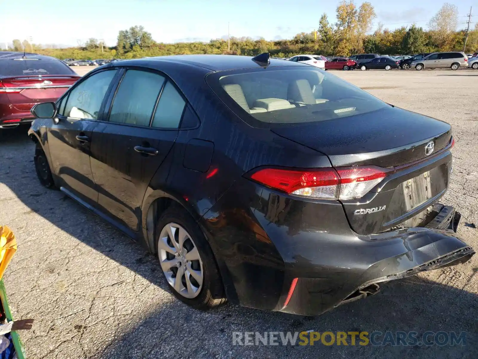 3 Photograph of a damaged car JTDEPMAE2MJ118389 TOYOTA COROLLA 2021