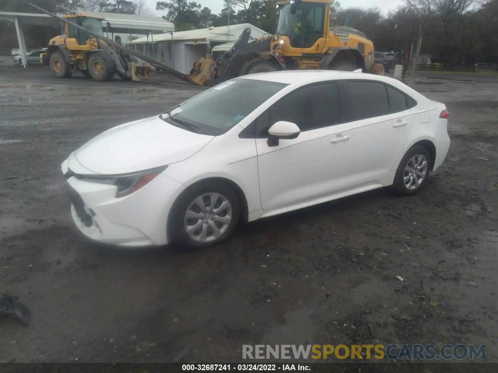 2 Photograph of a damaged car JTDEPMAE2MJ118554 TOYOTA COROLLA 2021