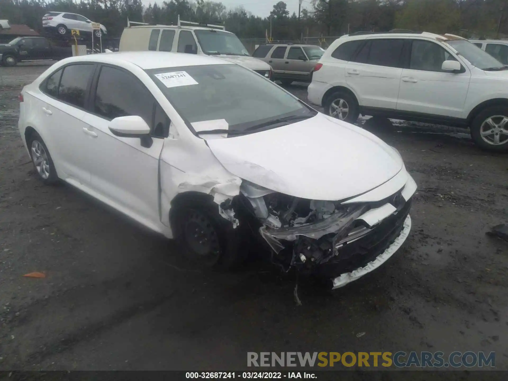 6 Photograph of a damaged car JTDEPMAE2MJ118554 TOYOTA COROLLA 2021