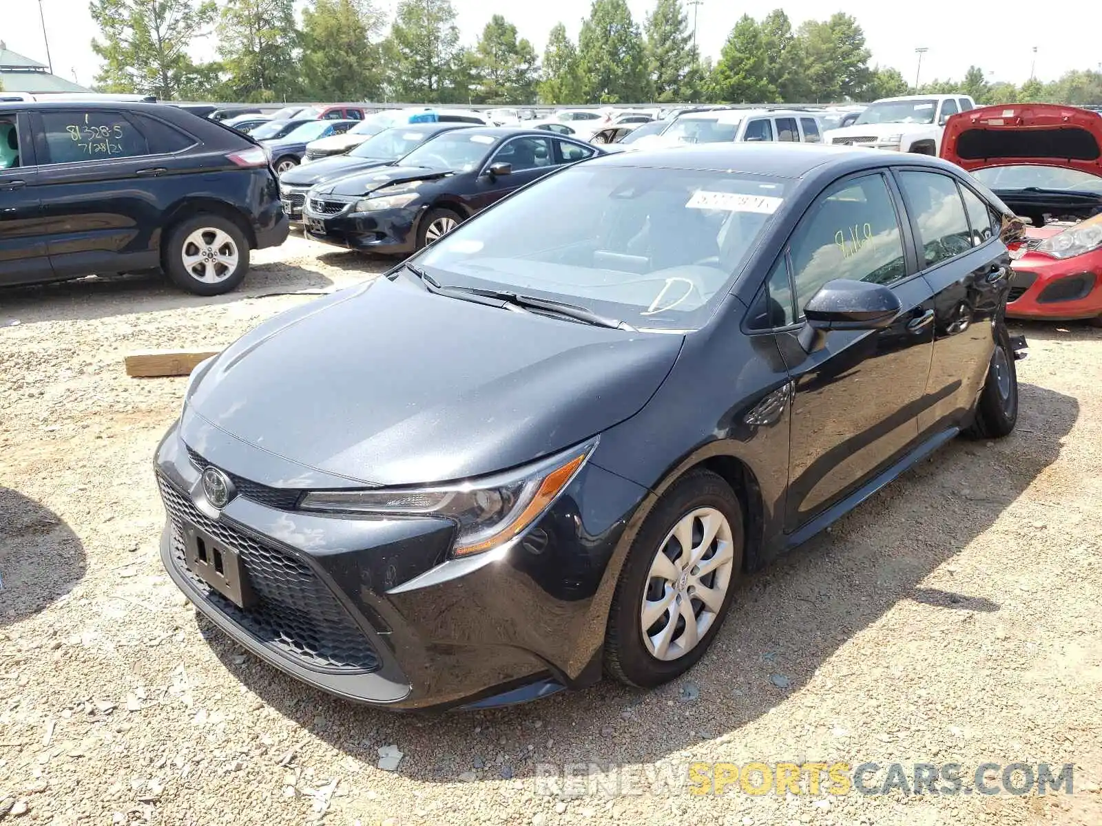 2 Photograph of a damaged car JTDEPMAE2MJ119221 TOYOTA COROLLA 2021